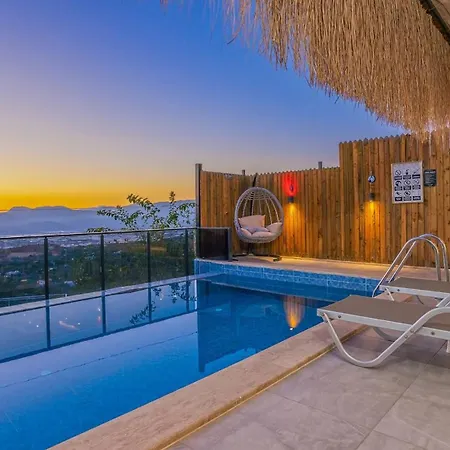 Willa Private Sahin-2 Pool Heater Available Kaş